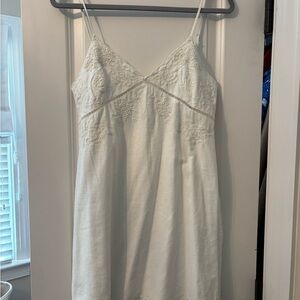 Zara White Mini Dress